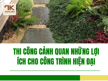 Thi Công Cảnh Quan Những Lợi Ích Cho Công Trình Hiện Đại
